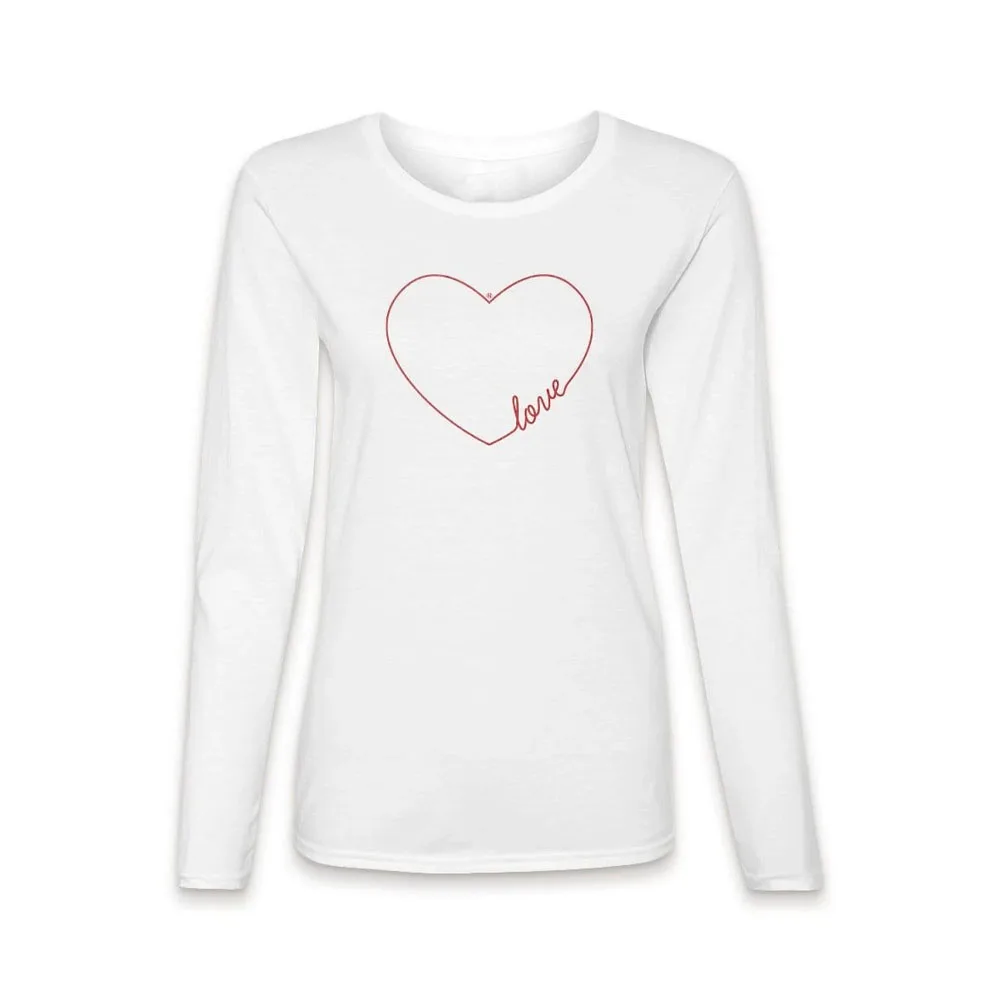 Каждая графическая футболка с длинным рукавом которую мы производим Тщательно спроектирована и профессионально напечатана для женщин