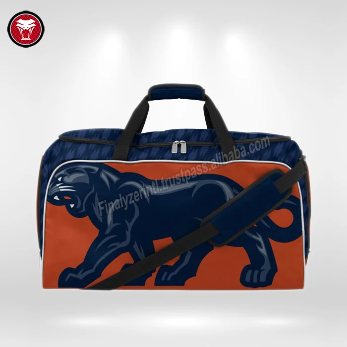 Топ продаж 2021-22 недорогие спортивные сумки с сублимационной печатью и индивидуальным логотипом высокого качества