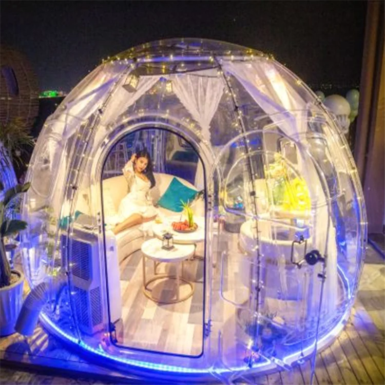 Home Oxygen Tent Wedding Party Event Camping Hotel Tent Extra Large Home Igloo Geodesic Tent For Home
