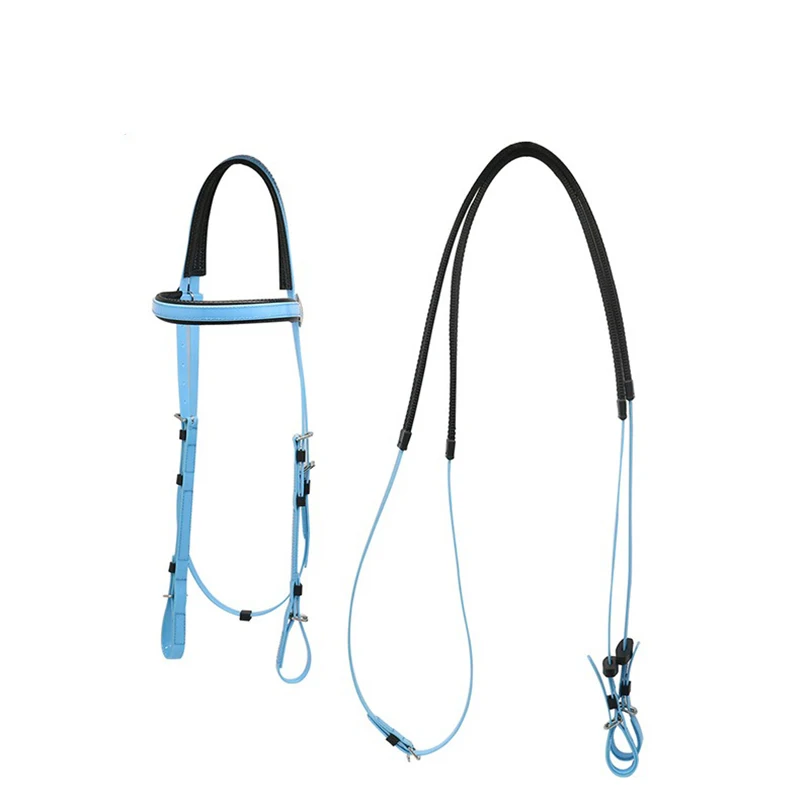 High Quality Genuine Leather Professional Strong Durable Horse Racing Bridle