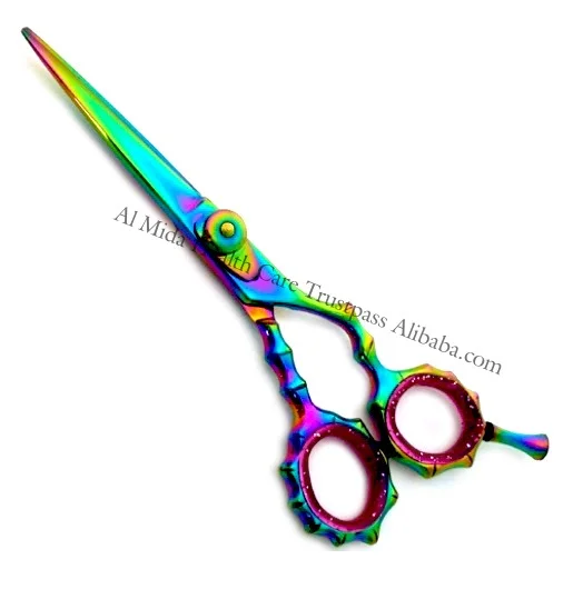 Hair Scissors Heart Design