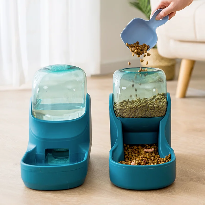 Automatic Pet Feeder Dog Drinking Fountain Cat Water Hanging Basin Artifact Teddy