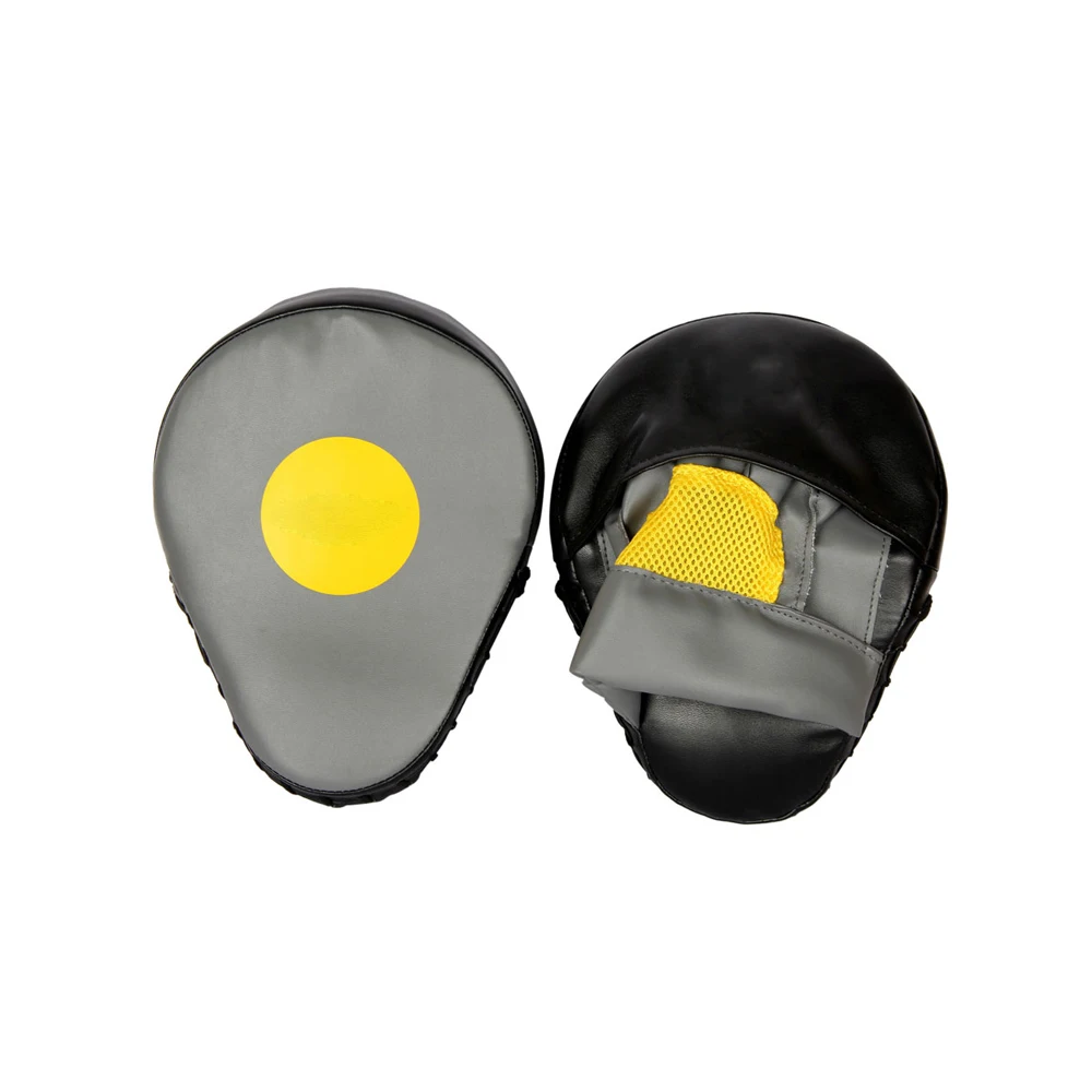 Prefessiona Quality PU Leather Made Focus Pads Round Shape Kick Boxing Training Punching Pads