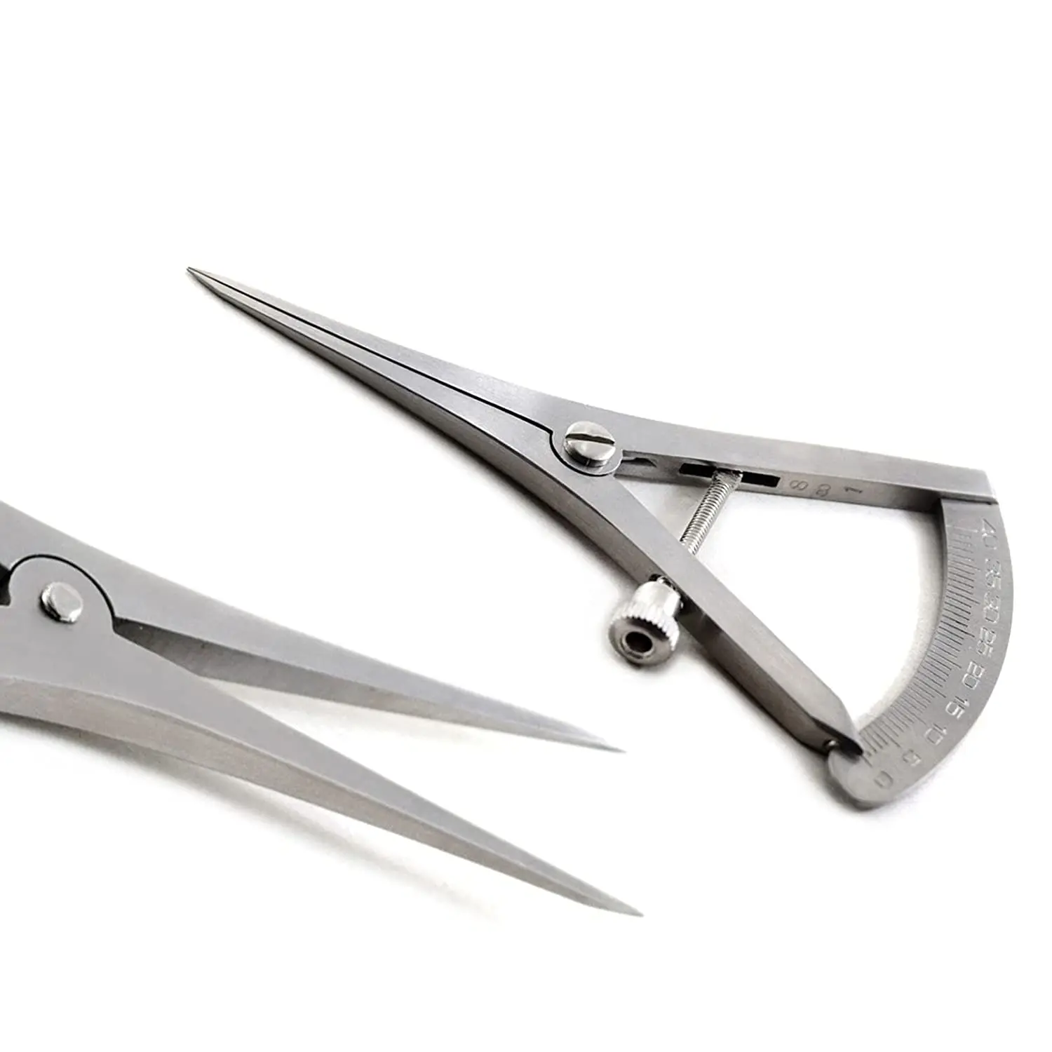 dental orthodontic gauge bracket height moveable adjustable locator positioning measuring dentist lab measuring caliper 40mm