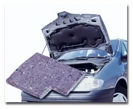 Automotive Industrial Felt made from Recycled Fabric Needle Punched Technique with Vibration Reduction for car interior parts