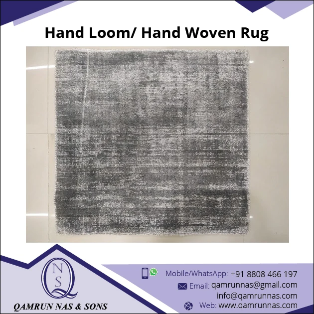 Hand Loom Design 100% Wool Hand Woven Rug for Bulk Purchase order  use for living room office  2A