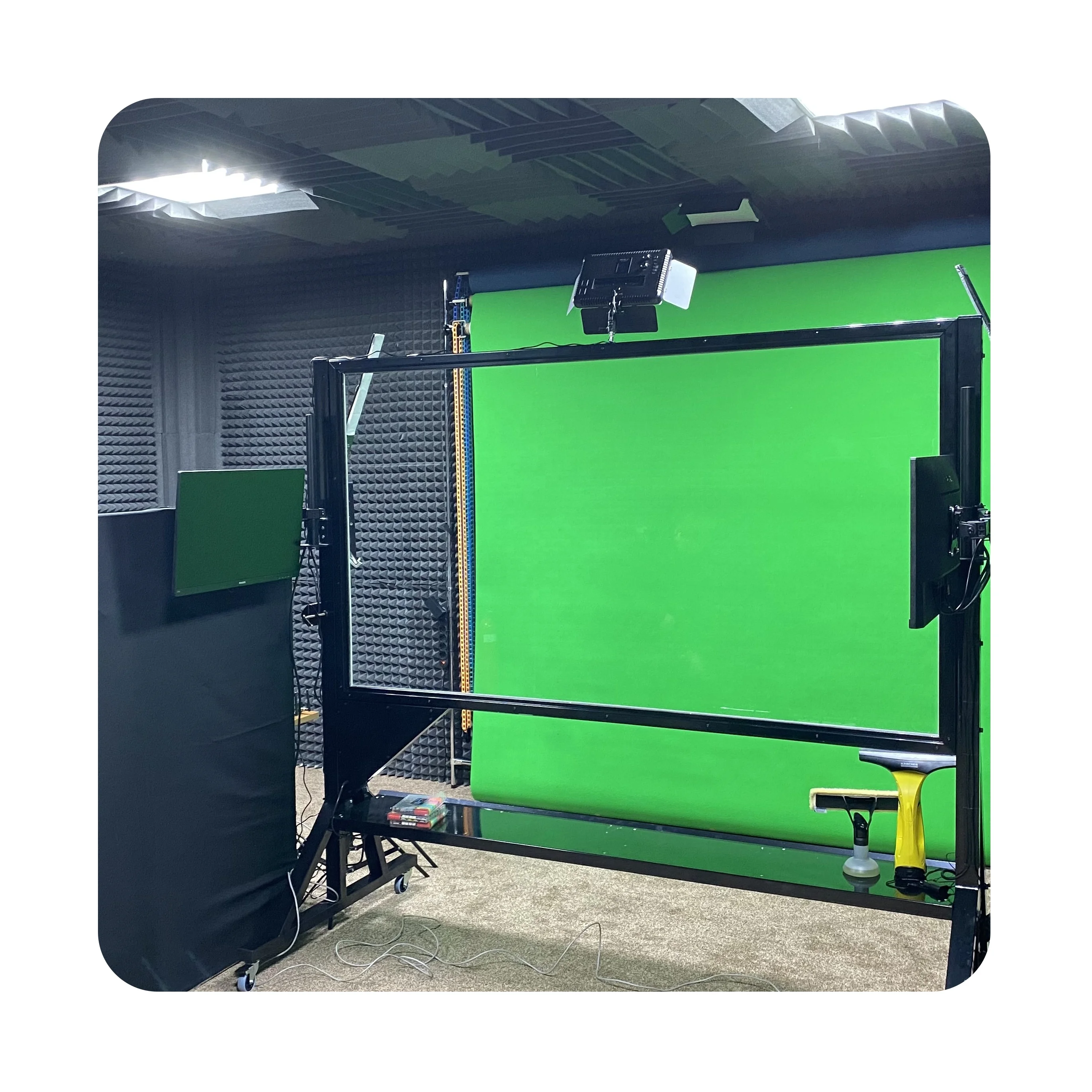 Современная доска с подсветкой (пульт дистанционного управления), прозрачное закаленное стекло и металлическая рамка, оптовая цена