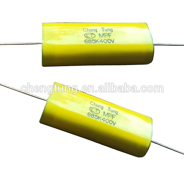 CBB20 Axial Leads Film Capacitors for audio Frequency