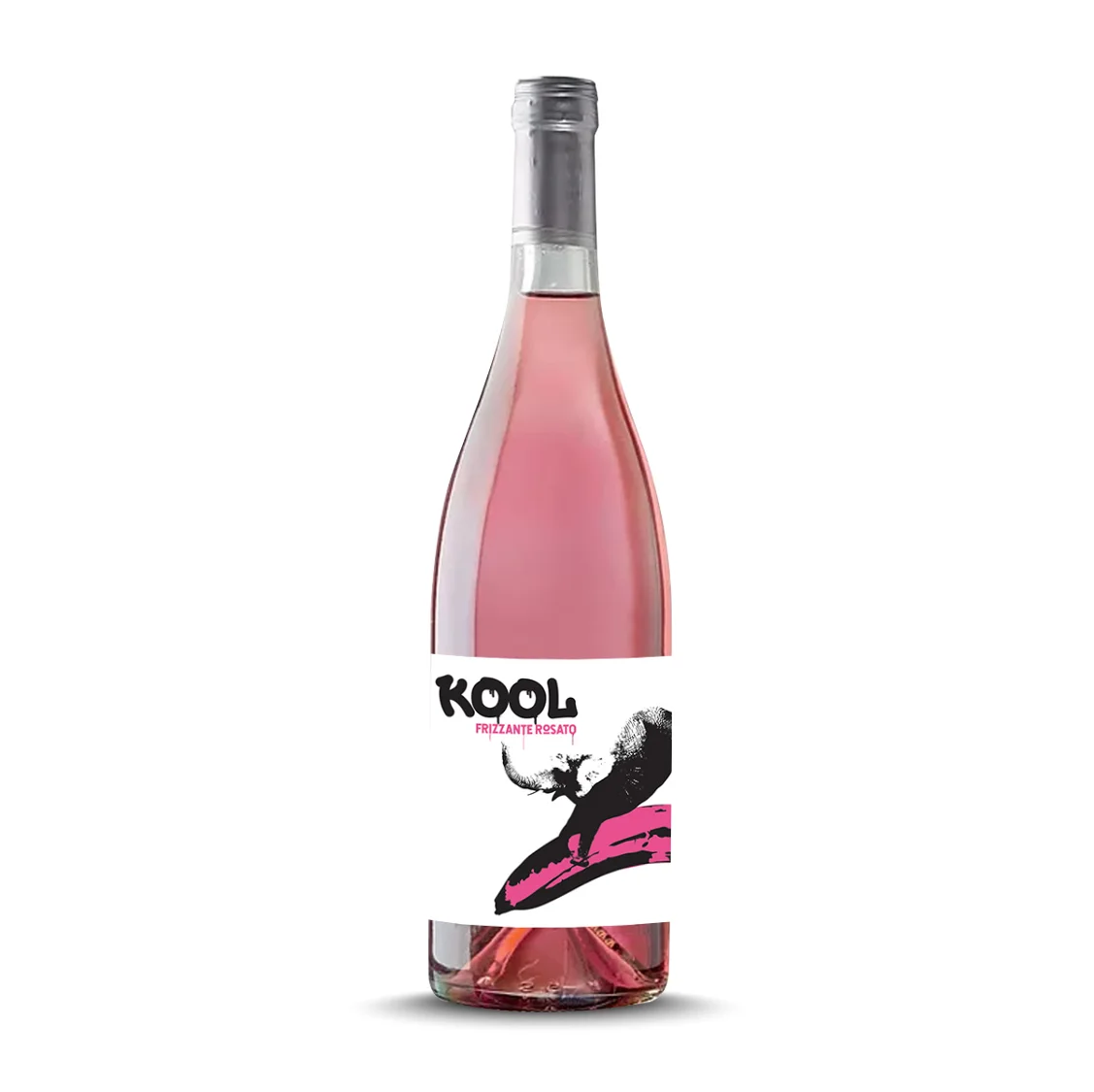 Italian high quality wine Frizzante rosato of Pinot Noir grapes KOOL Line Piemonte DOC 0,75L