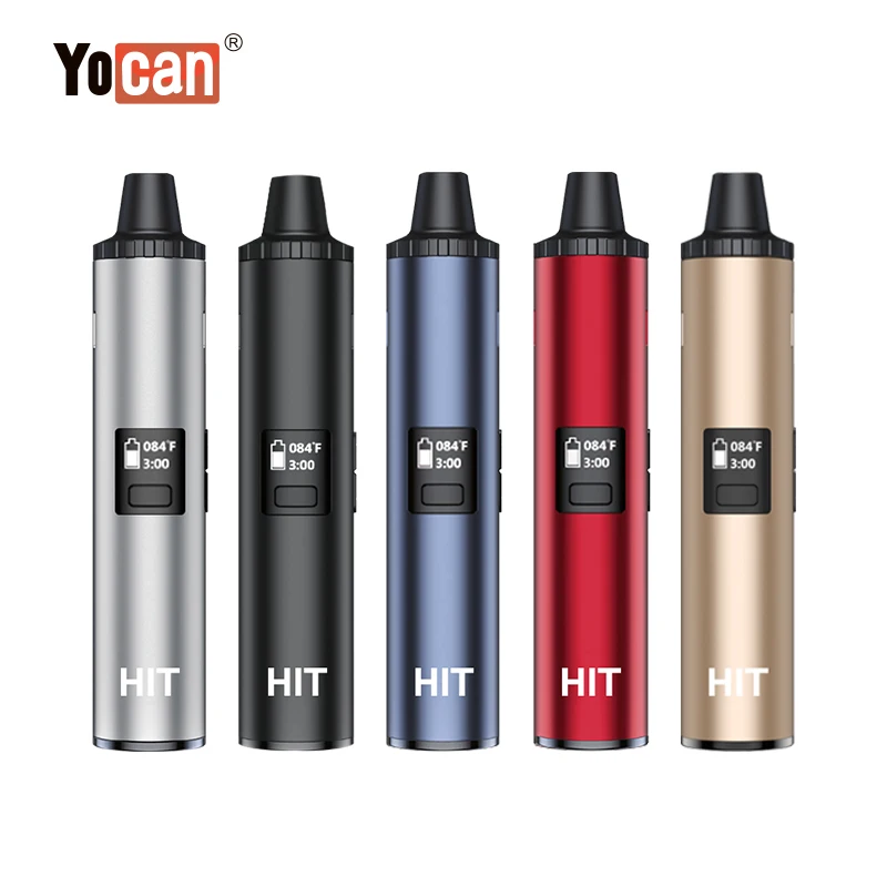 Vaporizer for dry herb from Yocan newest arrival herb vape kit Yocan Hit smoking device for dry herb ceramic heating chamber
