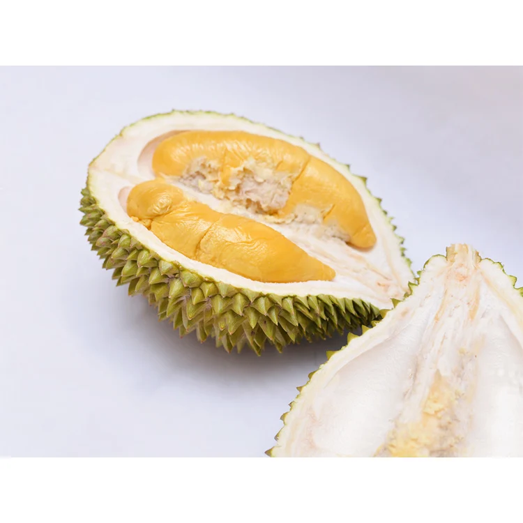King Durian D197 Frozen Tropical Malaysia Style Packing Natural Fruits Soft Smooth Texture Premium Grade Product