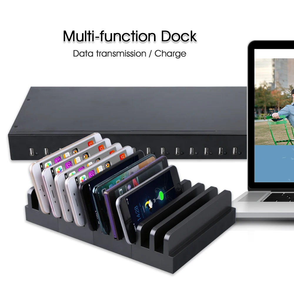 
A-165 Multi-Port 16 Port USB Hub mountable 19