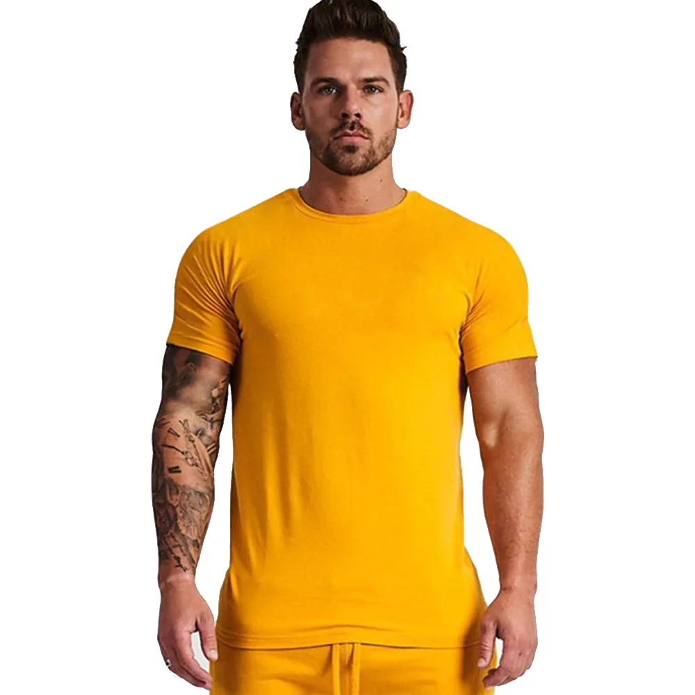 2020 King начать одежда 10 видов цветов Мужская футболка футболки для фитнеса мужские круглый вырез горловины маленьких мальчиков с изображением «человека мужской