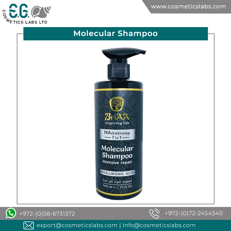 Bulk Exporter Top Most Selling Molecular Shampoo at Best Market Price
