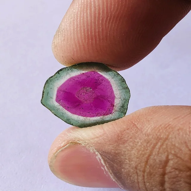 Watermelon Tourmaline Loose Gemstone