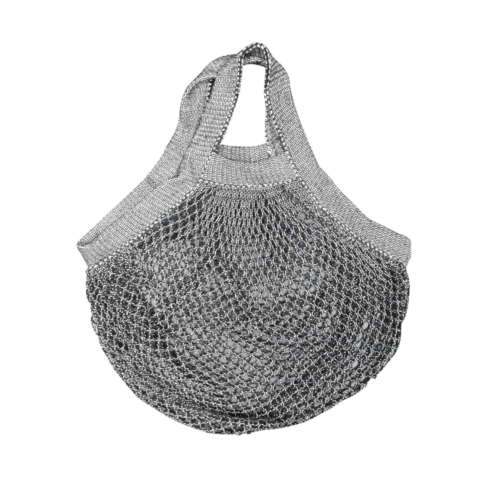 GOTS Certified Customized Factory Made Printed Natural Cotton Jumbo White Drawstring Carry Bag for Shopping