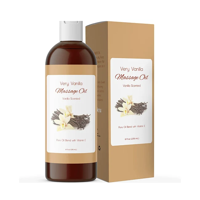 High In Vitamin E For Skin Healing and Beauty Massage Oil Made with High Quality Plant Oils Good Slip Suitable For Long Massage