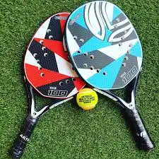 
Beach Tennis Rackets Custom Carbon glass Beach Paddle/Padel Racket with your logos and color combinations 