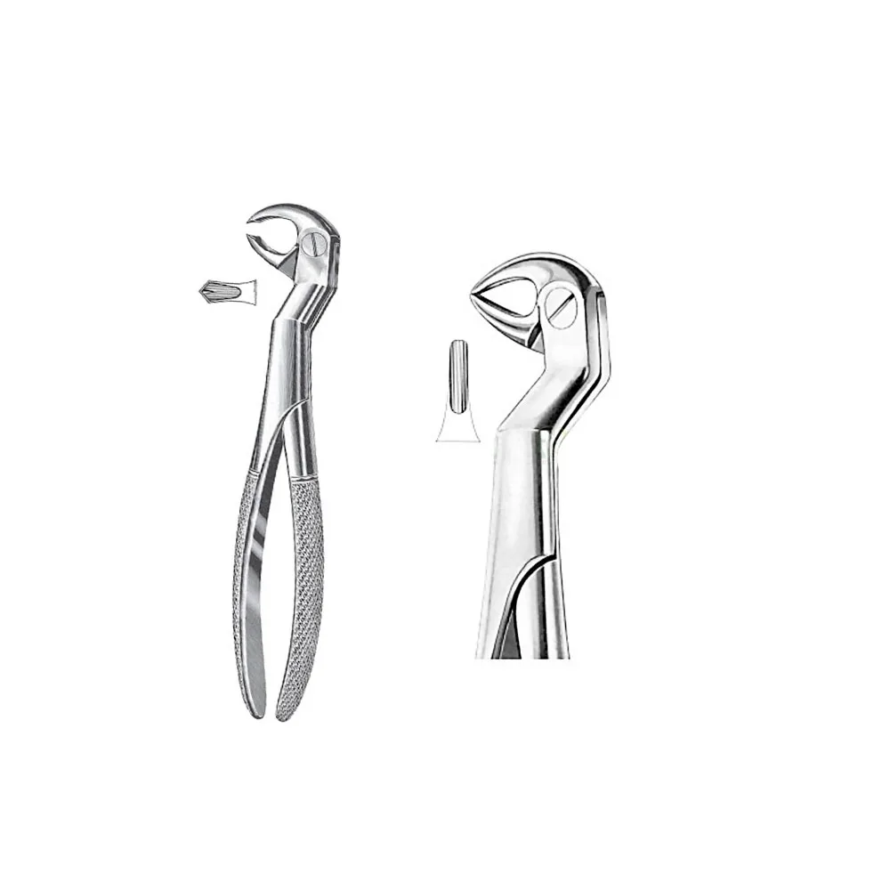 Высококачественное стоматологическое оборудование, стоматологический пинцет для извлечения мудрости, нижний моляр и мудрость, слева (№ 33 1/2 R)