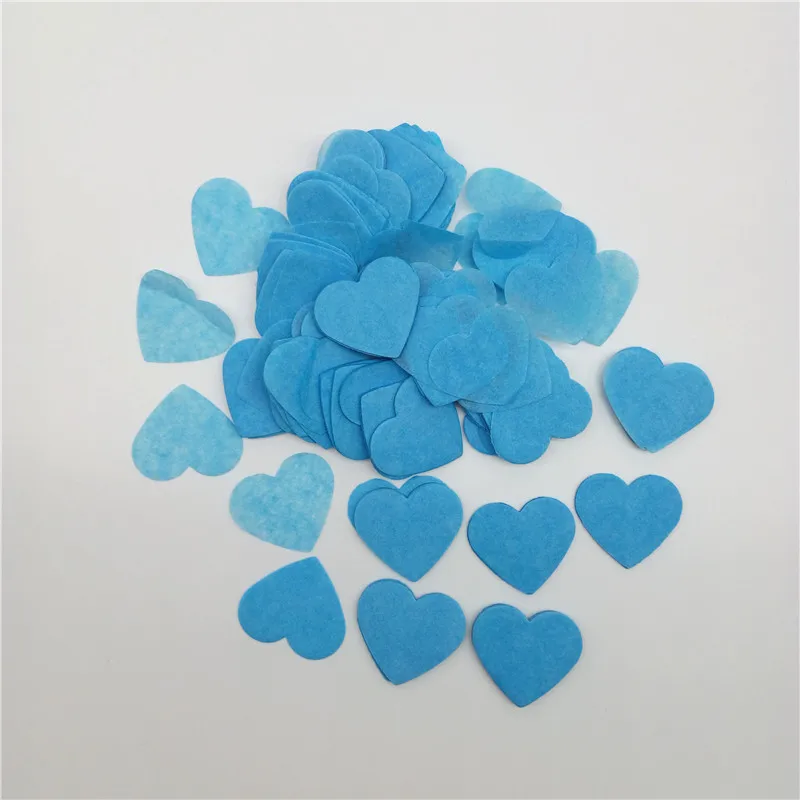 Wedding Party Decoration Spread Flowers Bobble Balloons Filled Coated Paper Gold Metallic Heart Confetti