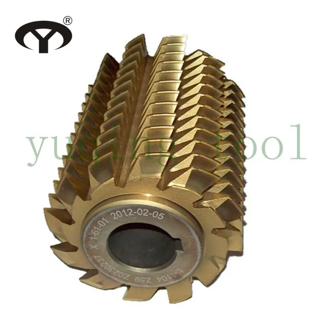 Резак спиральной плиты HSS M2 DIN5482 модуль m0.5 ~ m10 PA30