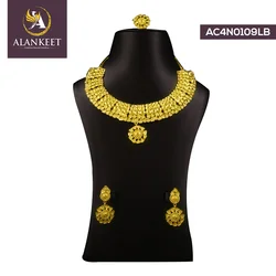Gold Plated Artificial Necklace  jewelry set