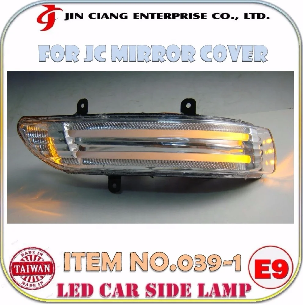 Специальный автомобиль JC зеркальная крышка ES350 IS250 ISF LS LX570 светодиодная боковая лампа