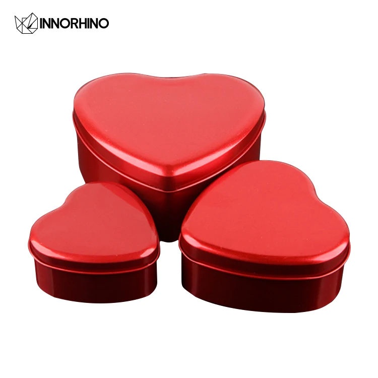 Metal Cookie Candle Tin Containers Various Shape INNORHINO