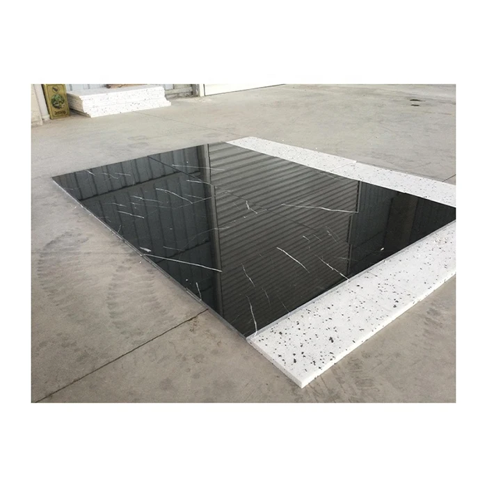 High Quality Natural Black Marble Slabs Nero Marquina Marble Tile For Floor Countertops Decoration Turkey Supplier