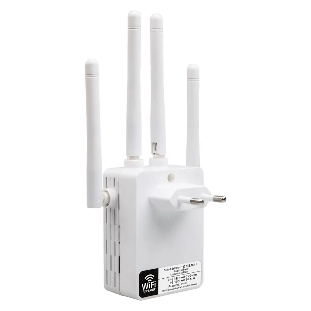 1200 м WiFi ретранслятор расширитель диапазона двухдиапазонный ультра-высокая скорость 2 4 ГГц