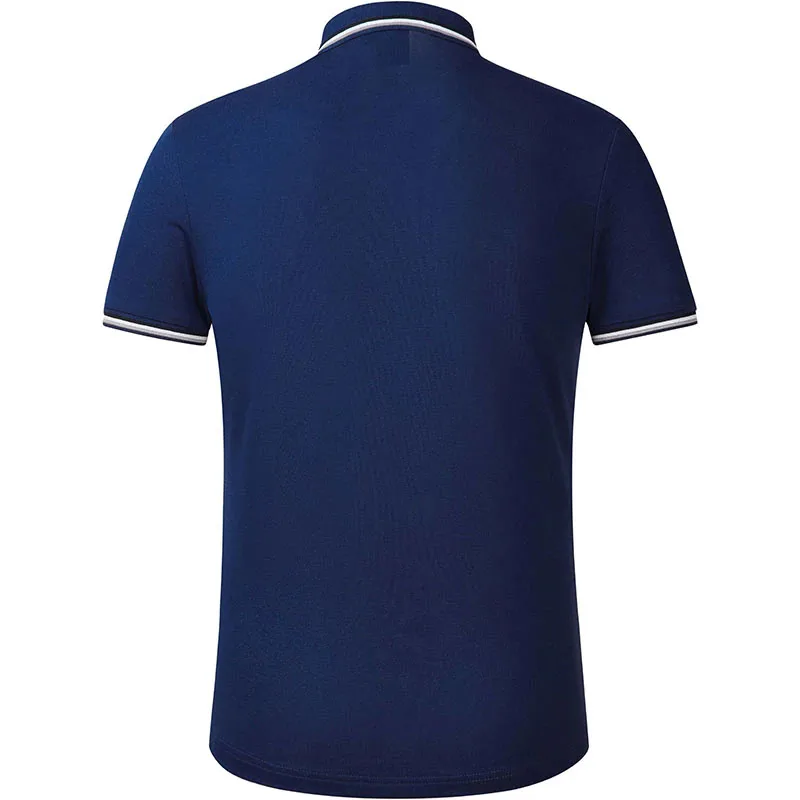  Мужская футболка-поло из 100% хлопка с коротким рукавом