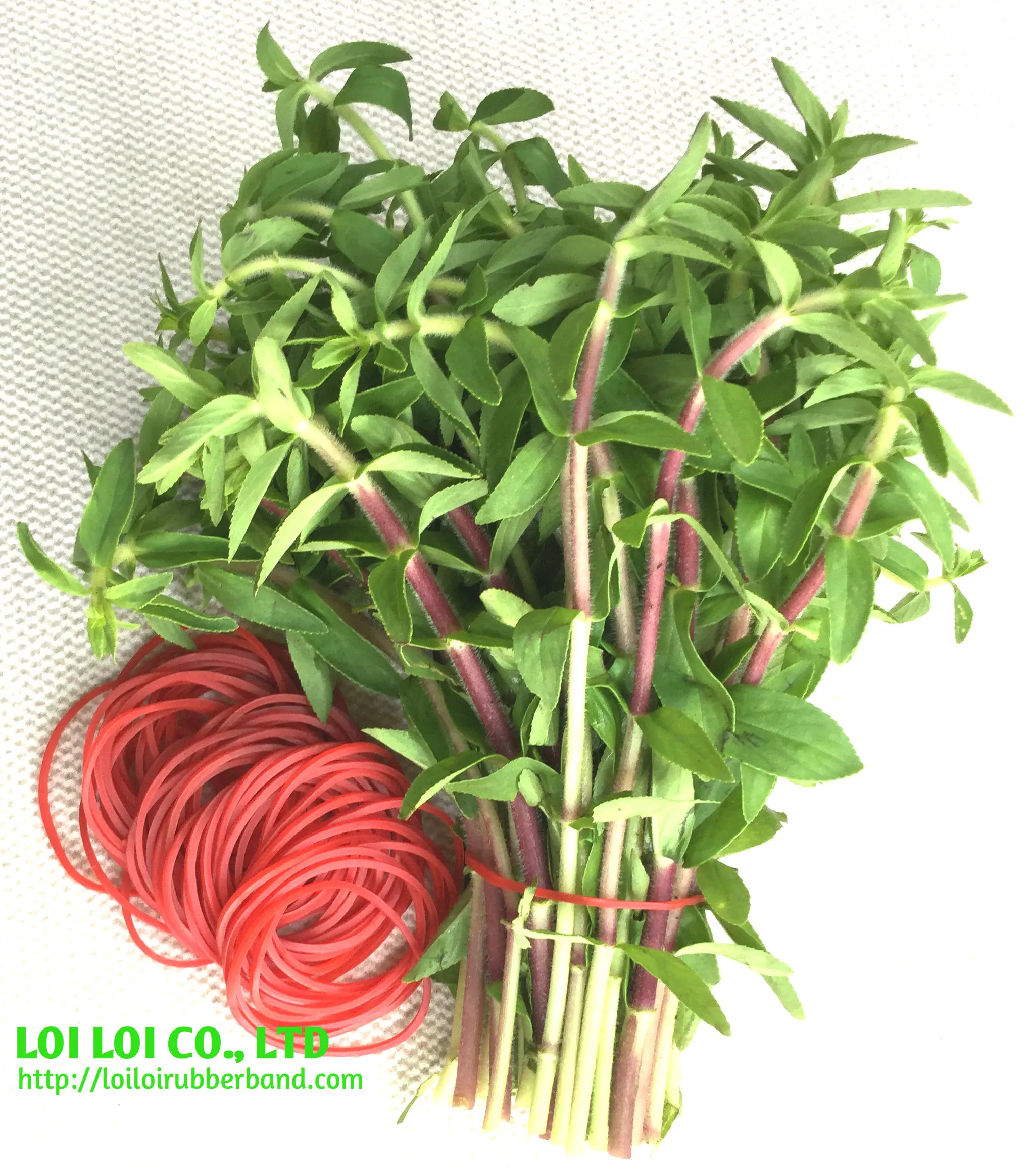 BEST selling Natural Rubber bands use for Agricultural like Green onion, Chives, Asparagus... and more Vegetables Food grade