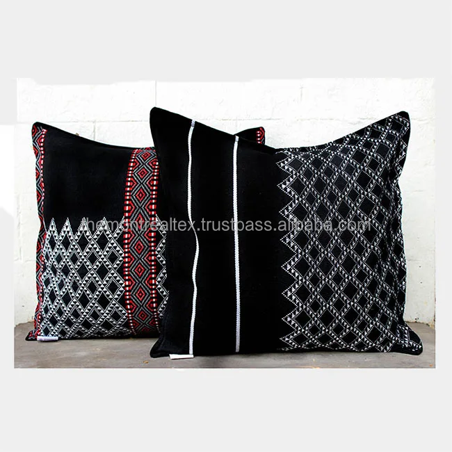 Red Knitted Pillow Cover  Cushion Cover for Restaurant Decoration