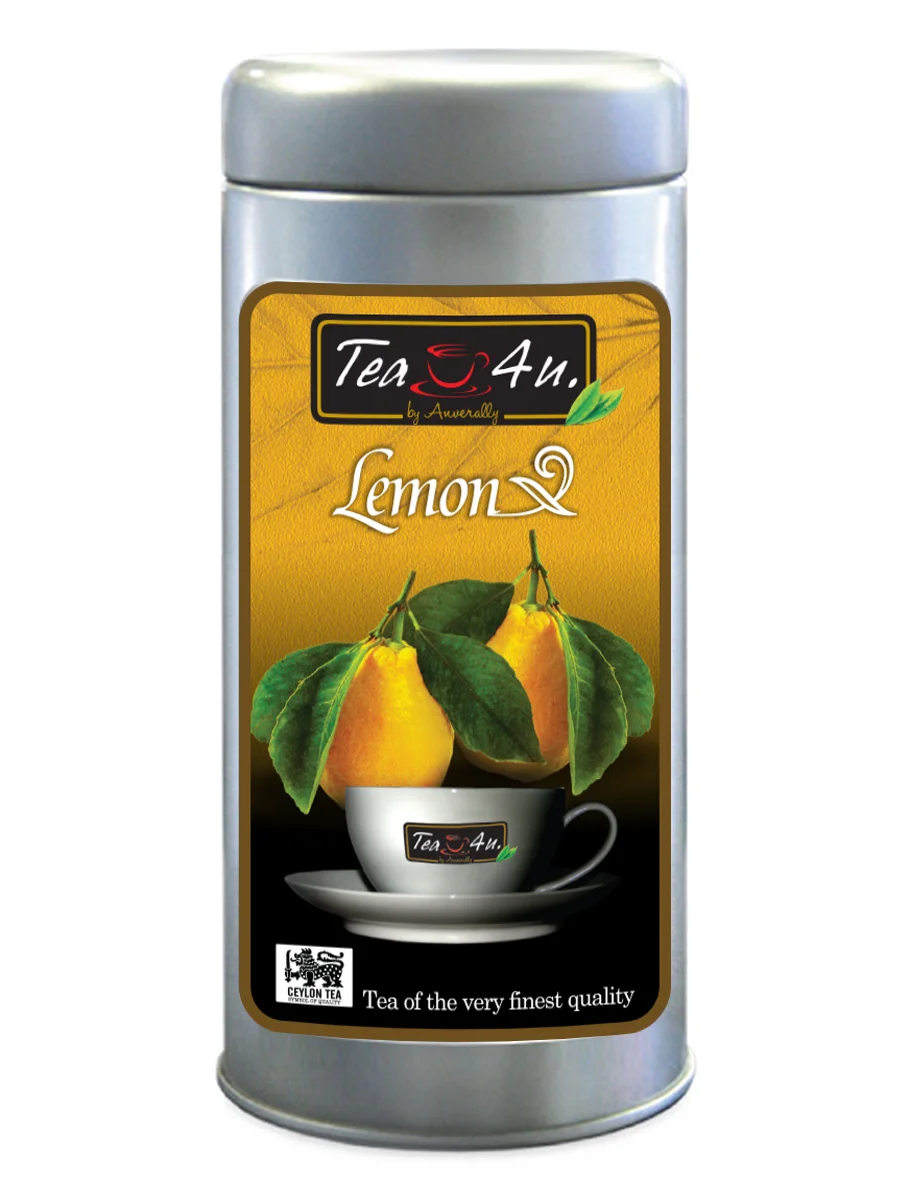 
Tea4u Lemon Black Tea Tin 