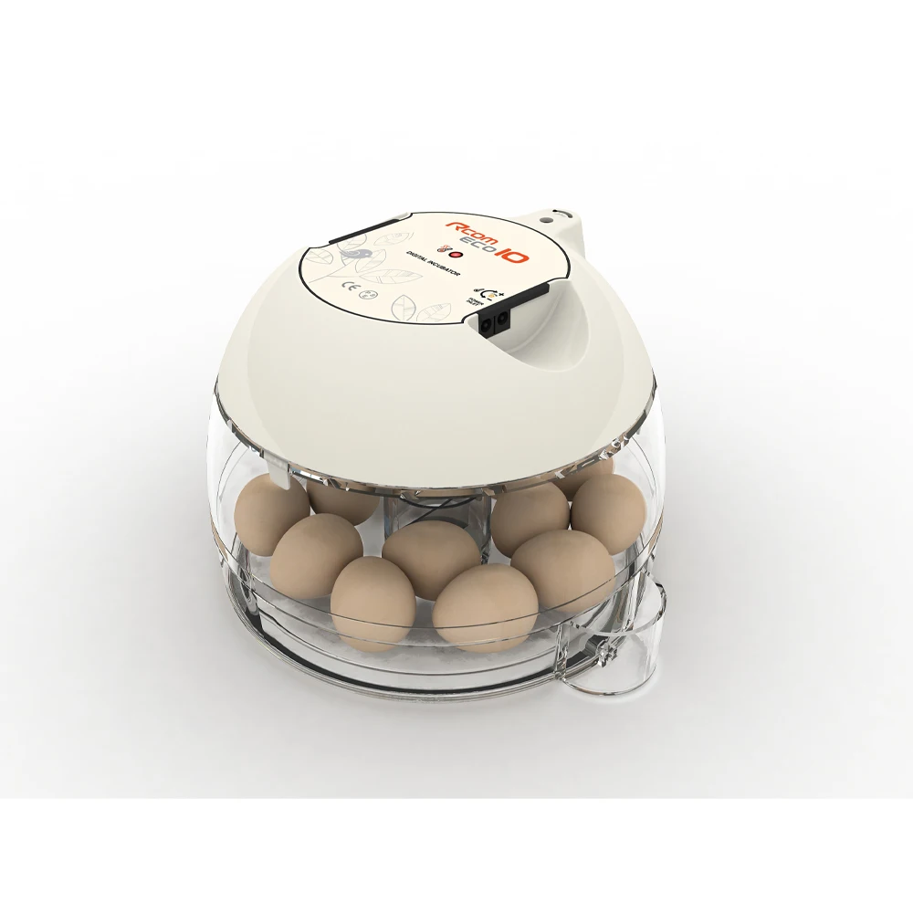 Эволюция цифрового инкубатора со светодиодным дисплеем инкубатор Rcom ECO PLUS 10