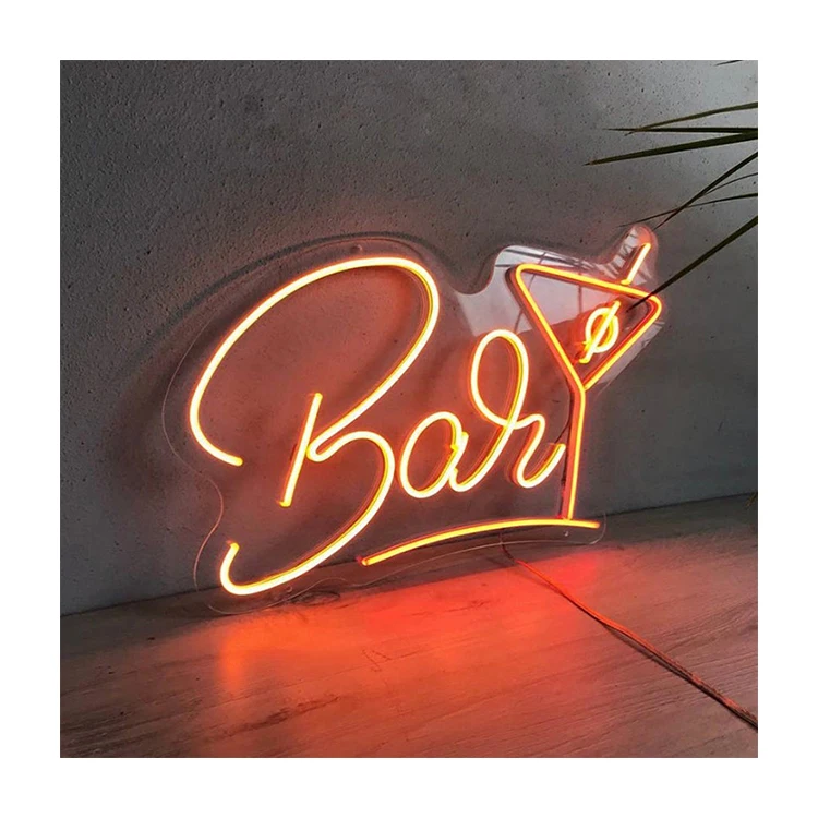 Dropshipping USB Neon Sign Lights Tiger natural Neon beer sign Light High Performance Led Lights Custom Neon Sign