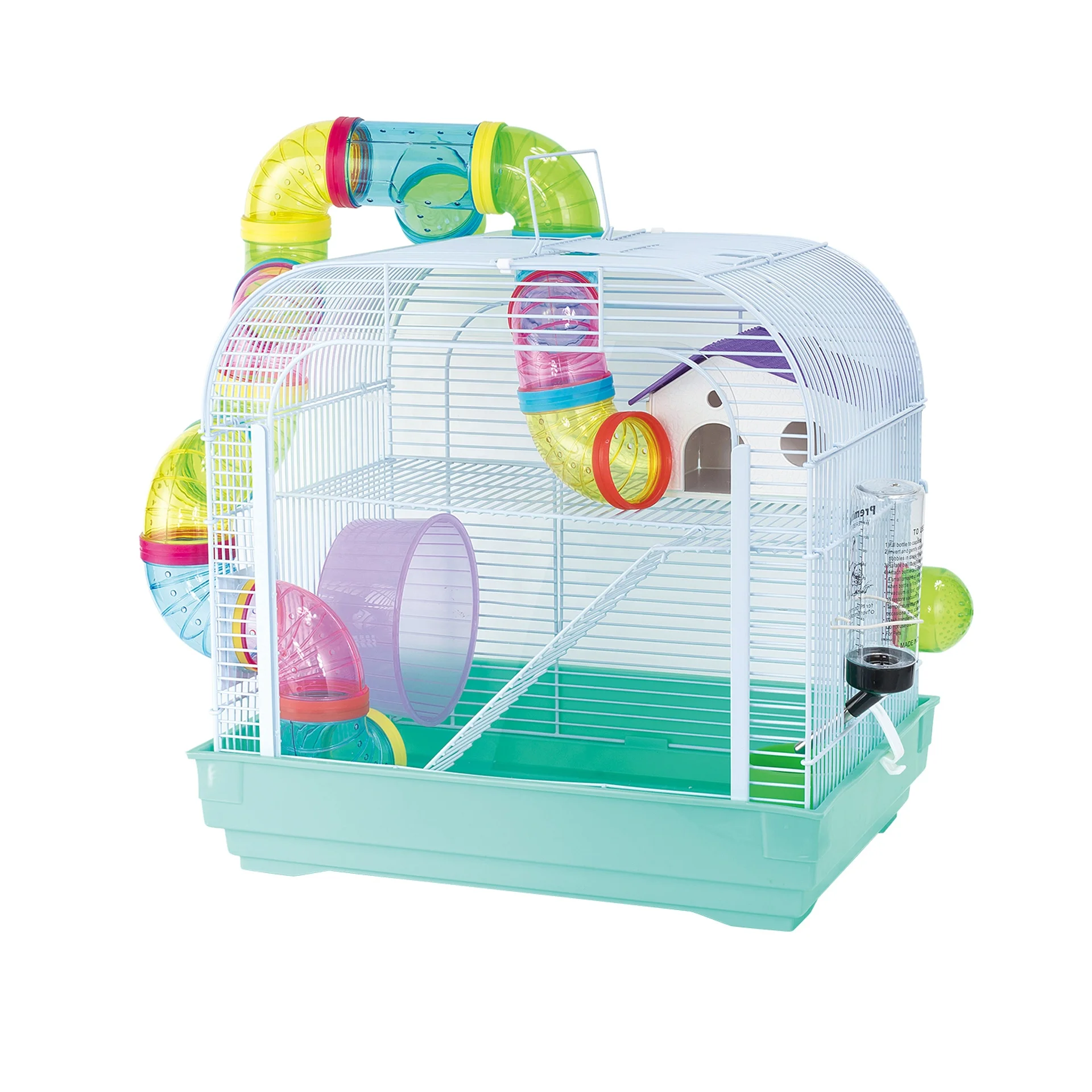 ORIENPET & OASISPET Wire Hamster cage Colorful pipe Ready stocks OPT39221 Pet Cage
