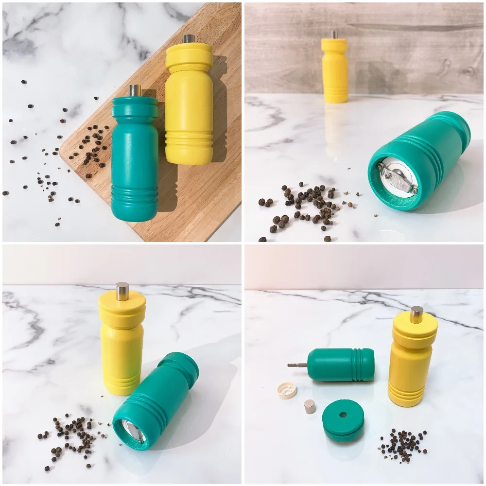 [Holar] Taiwan Made Nordic Styled Wood Salt Pepper Grinder