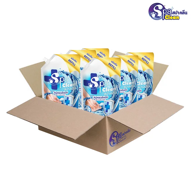 Antibacterial Spa Clean Liquid Hand Soap 2000ml Alcohol and Water-based Toilet Soap for Adults