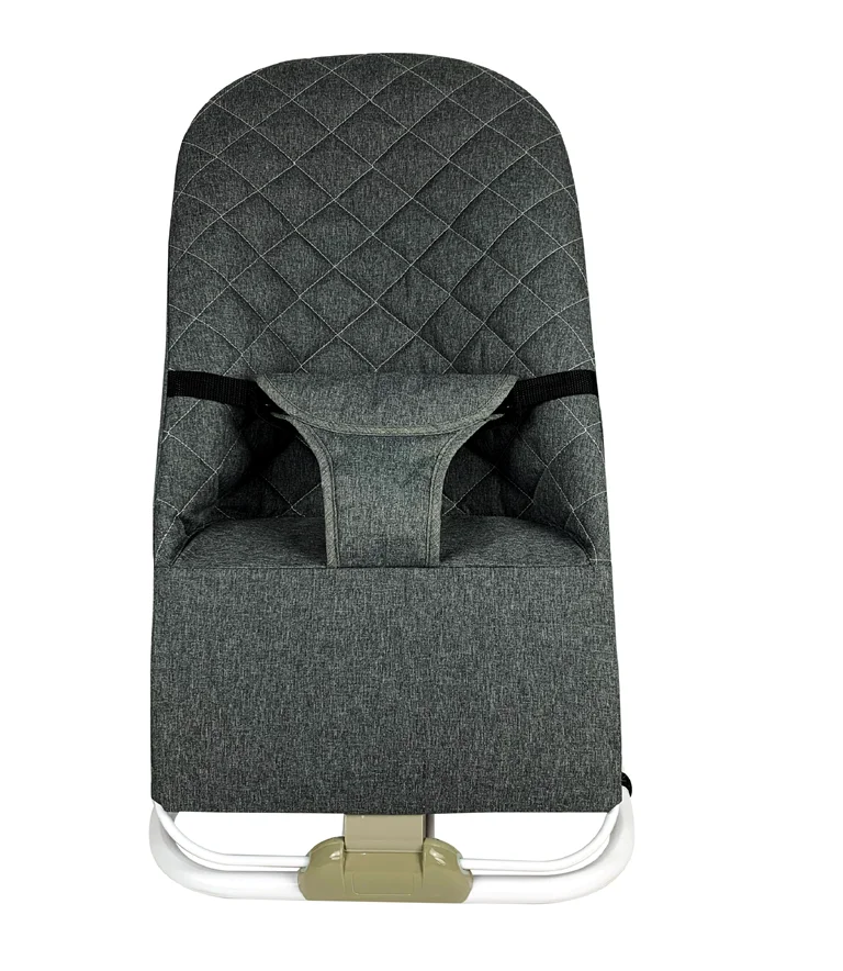 EN certifiicated 3 position backrest recline lightweight easy setup & carry portable hot sell newborn baby bouncer chair