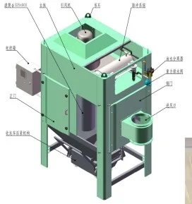 Abrasive Blasting Construction works SandBlasting System With High Productivity Metal And Metallurgy Machinery From Singapore