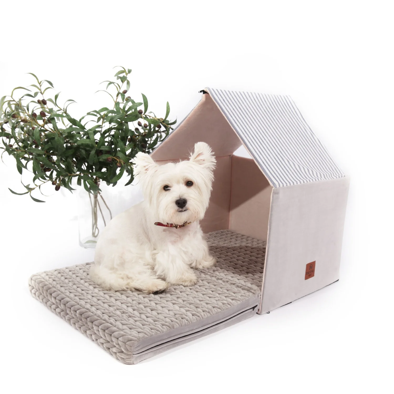 2020 New Arrival Foldable Super Soft Dog Houses Pet Dog Cat Bed Cat Igloo Bed Hooded Cat Bed With Roof