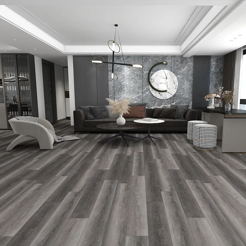 Waterproof Plastic parquet pvc vinyl flooring plank  with 100% Virgin