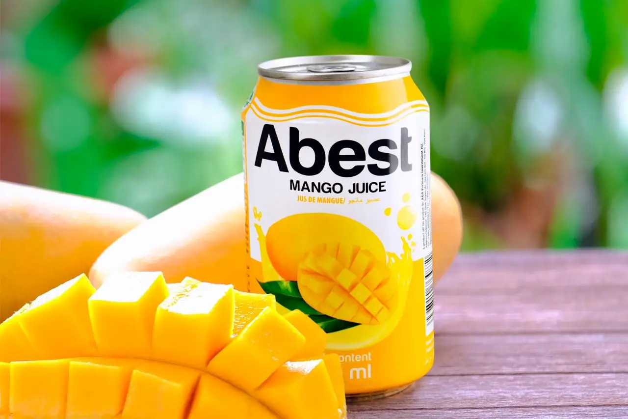 New Line Products High Quality Abest 330ml Natural Orange Juice Soft Drinks
