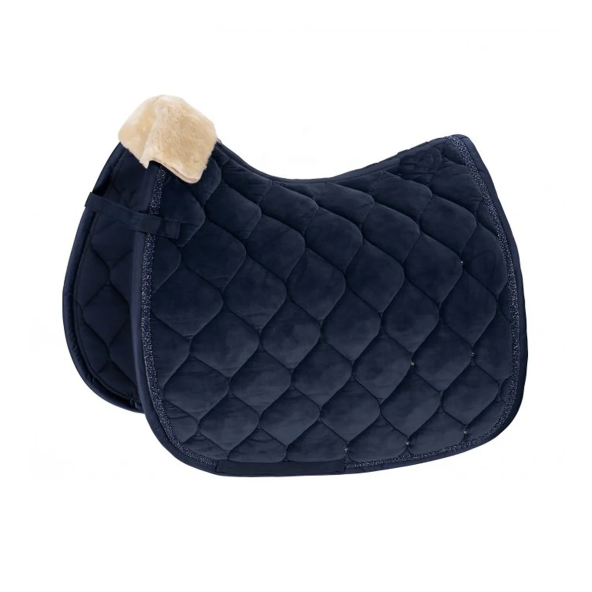 Dressage Classic Velvet Crystal Durable Horse Saddle Pad