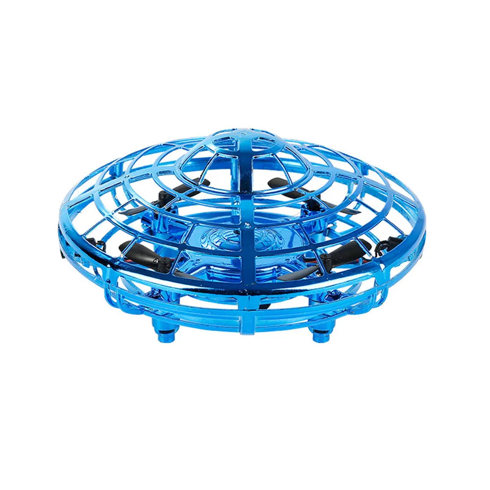Kids Christmas Birthday Gifts Magic Hand Flying UFO Drone LED Electric Toys Electronic Toy Mini Induction Drone UFO