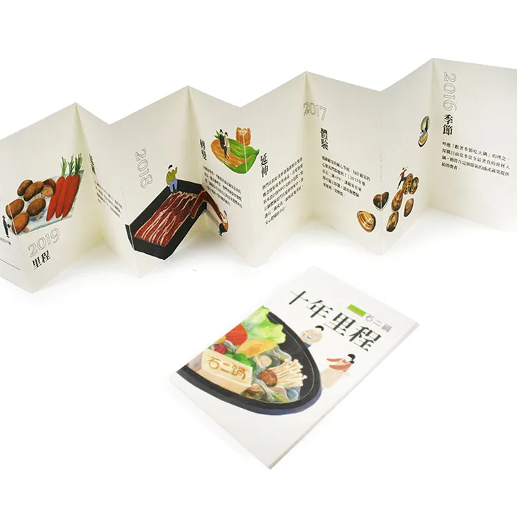 Exquisite Goods Portable Fancy Pamphlet Brochure Booklet Printing
