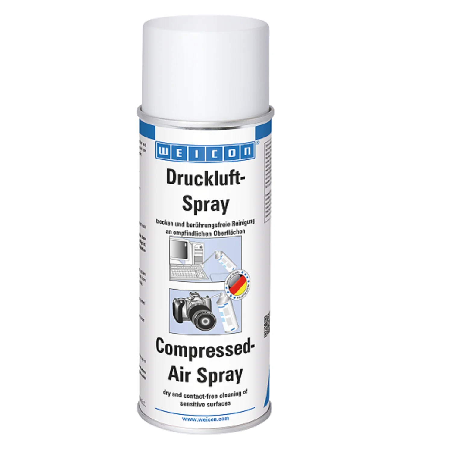 
WEICON Compressed Air Spray 400 ml Contact-Free / Dry Ceaning Universal 