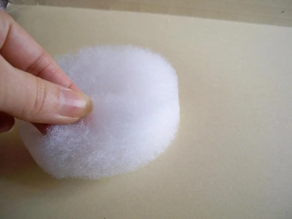 Polyester Material and Staple Fiber Type wadding for quilts Soft types