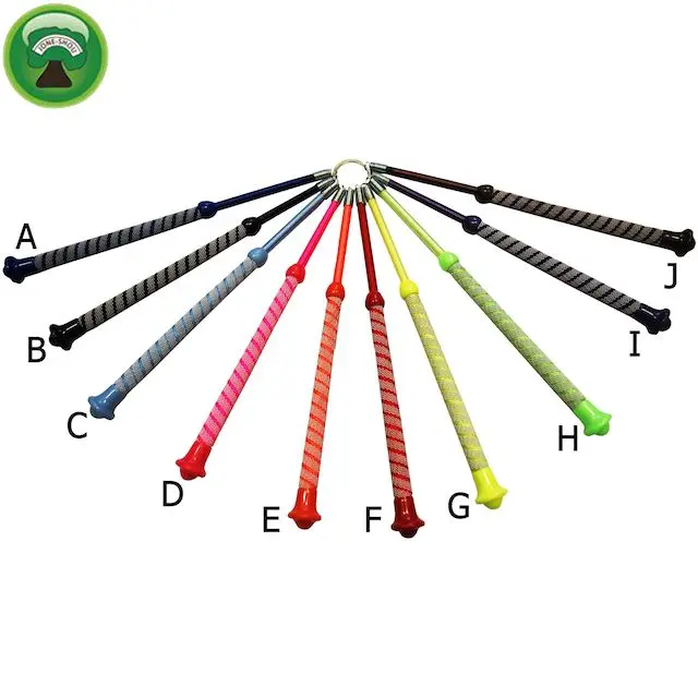 Colorful racing horse riding accessories whip